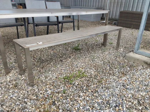 Gartenbank Keramik