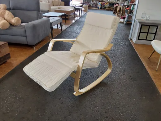 Schaukelstuhl Onda beige