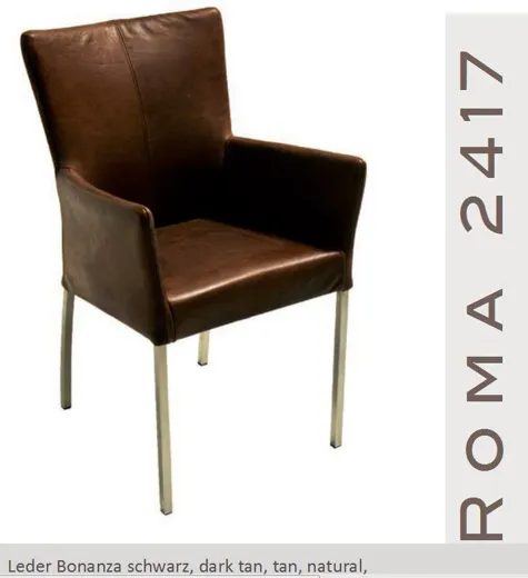 Stuhl Roma mit Armlehne