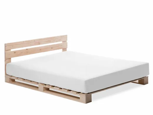 Paletti Bett mit Kopfteil