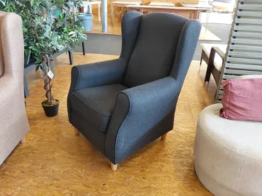 Sessel Luke anthrazit