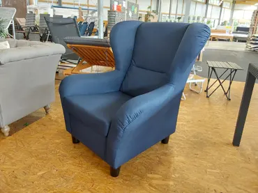Sessel Retro blau