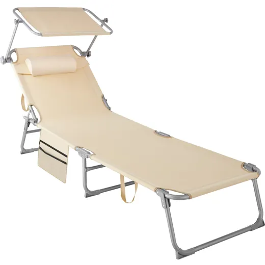 Sonnenliege Chloe beige 