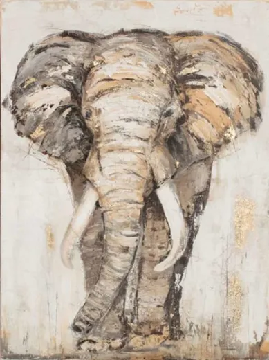 Wandbild Elefant 