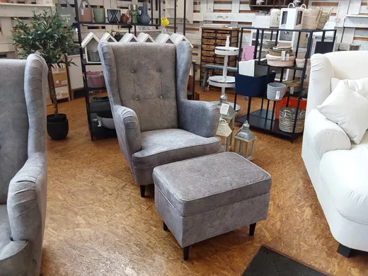 Sessel + Hocker Oskar Nr. 2