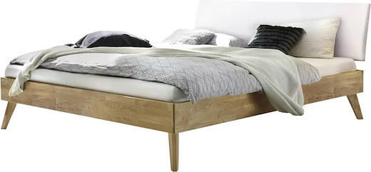 Bett Hasena Pesaro Eiche bianco