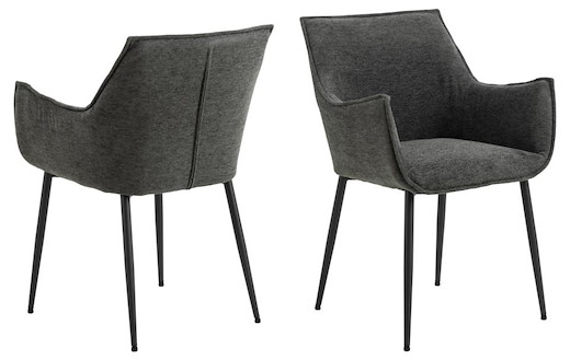 Stuhl Bonita dunkelgrau