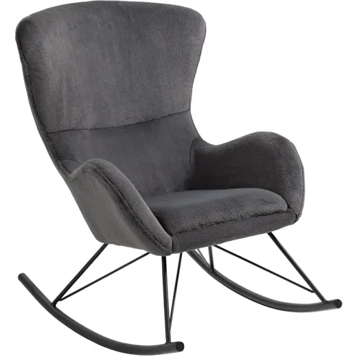 Schaukelstuhl Swing dunkelgrau 