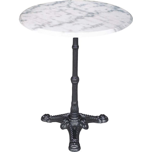 Tisch Marmor weiß Ø 60cm