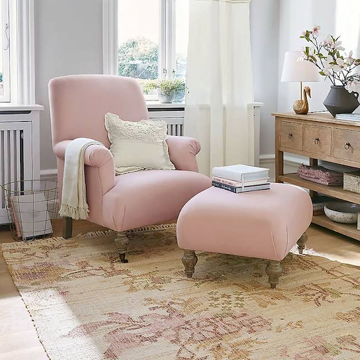 Sessel und Hocker Lumiere 