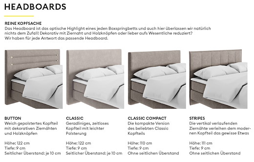Bico Basics Kopfteile