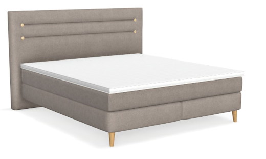 Bico Basicsboxspringbett brown
