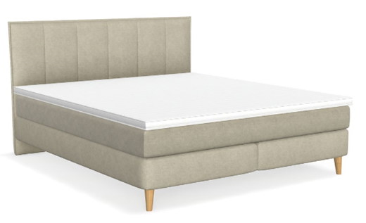 Bico Basicsboxspringbett olive