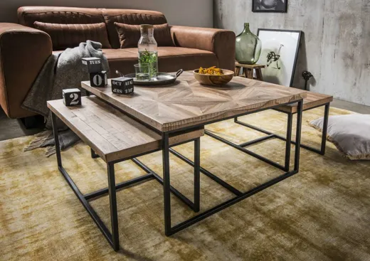 Couchtisch Mosaik 3er Set